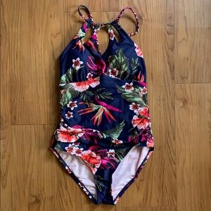 Hawaiian one piece bathing suit